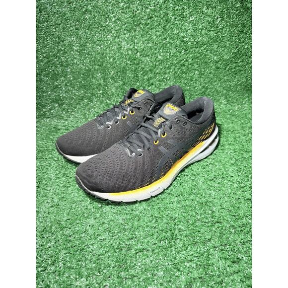 ASICS Shoes Gel Pursue 8 Mens Size 10.5 Black Orange Running Neutral Cushioned - Picture 3 of 10